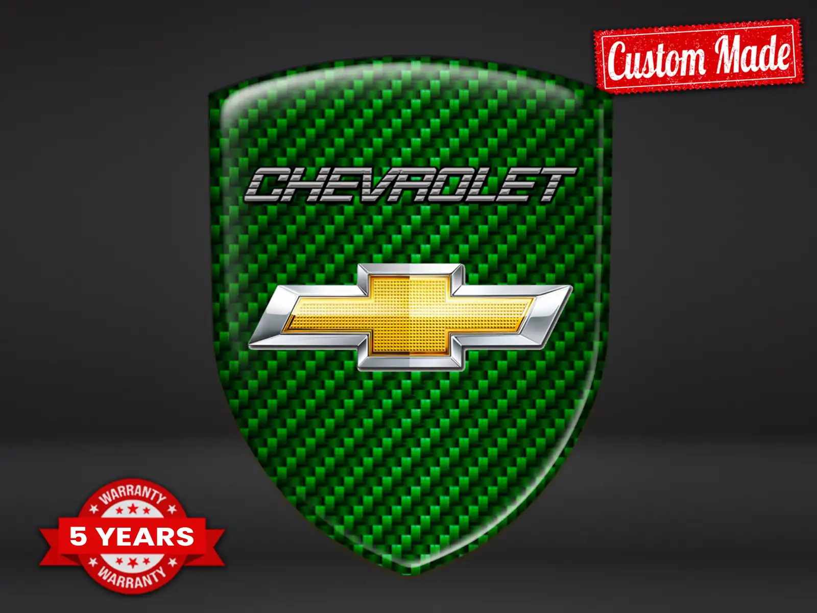 Chevrolet Personalisierte Autosticker Stern Exklusiv Minimal